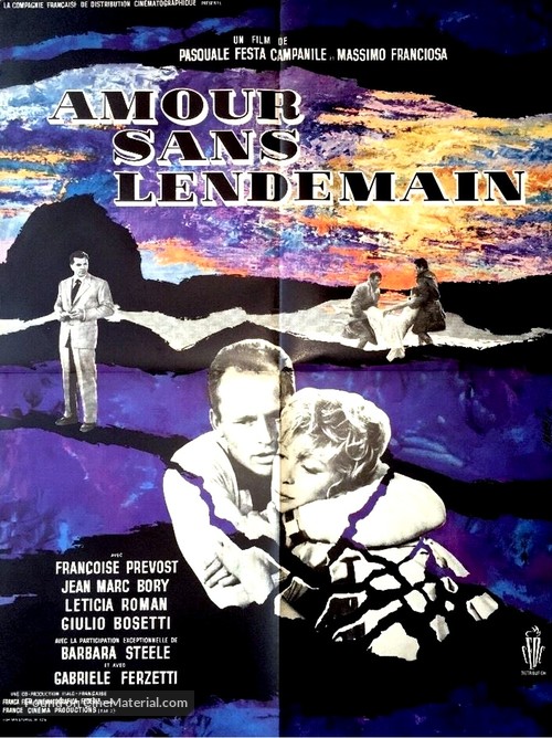 Un tentativo sentimentale - French Movie Poster