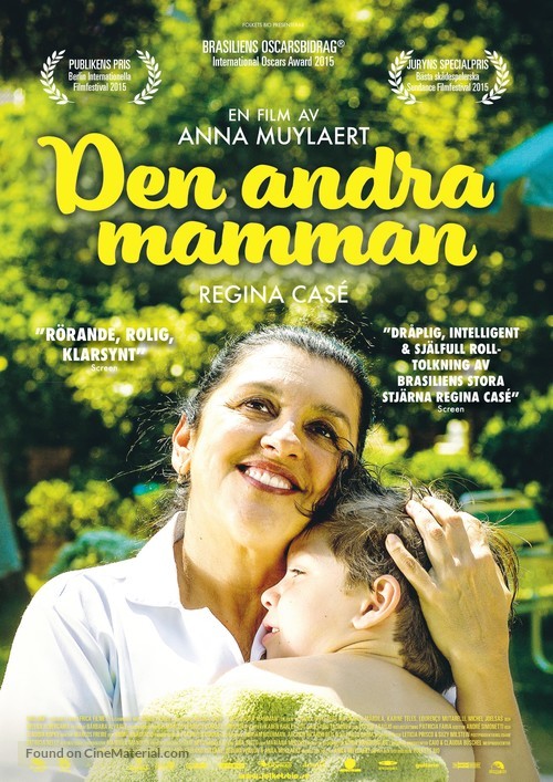 Que Horas Ela Volta? - Swedish Movie Poster