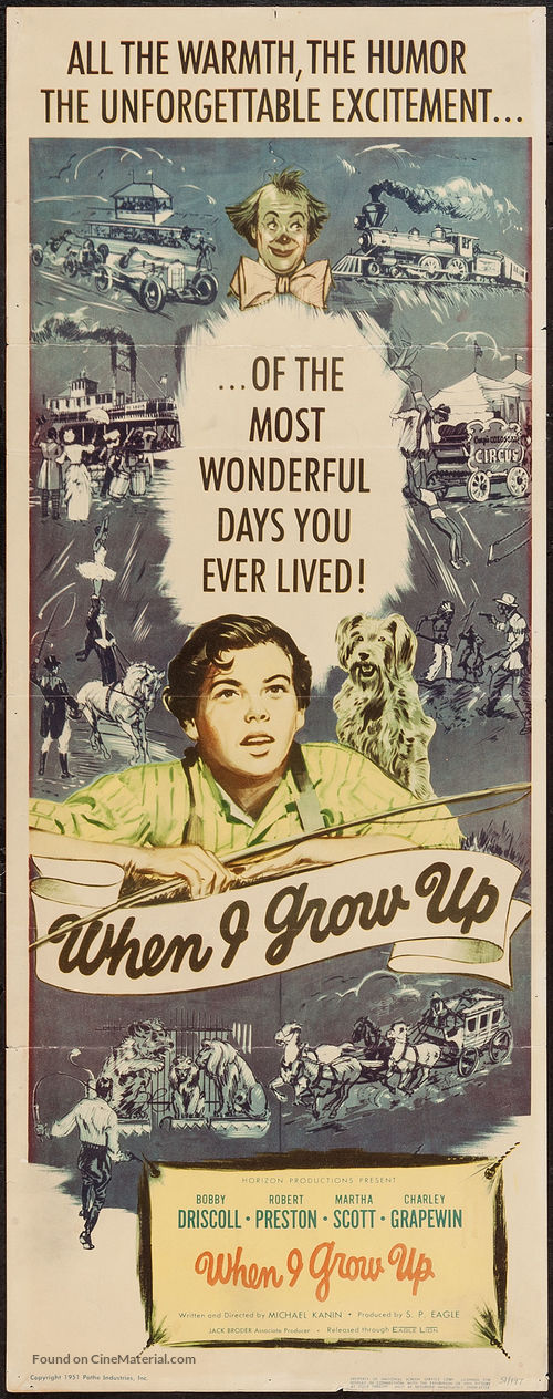 When I Grow Up - Movie Poster