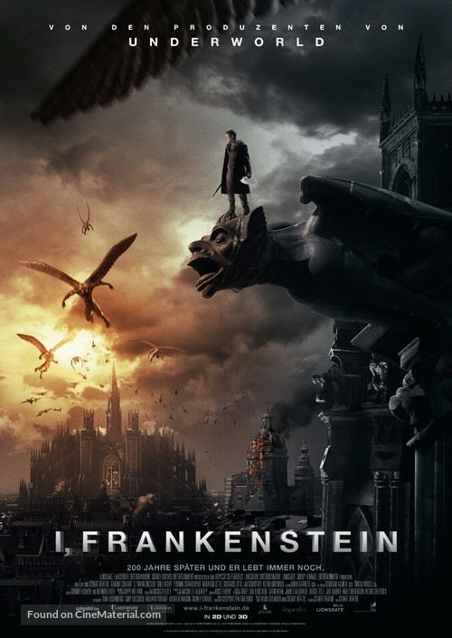 I, Frankenstein - German Movie Poster