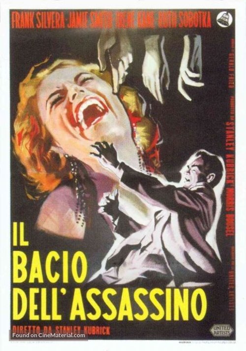 Killer&#039;s Kiss - Italian Movie Poster