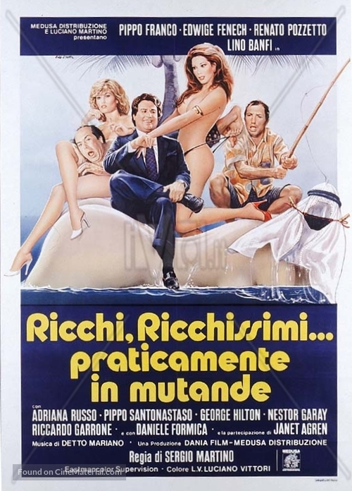 Ricchi, ricchissimi... praticamente in mutande - Italian Movie Poster