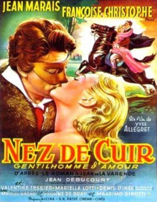 Nez de cuir - French Movie Poster