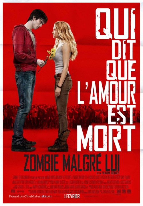 Warm Bodies - Canadian Movie Poster