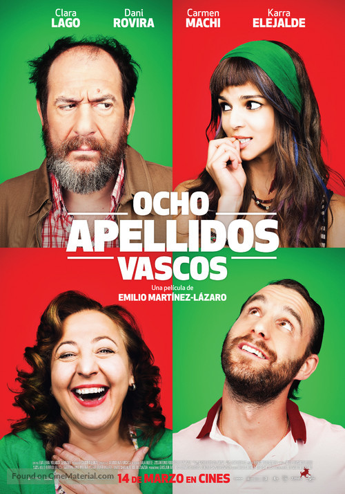 Ocho apellidos vascos - Spanish Movie Poster