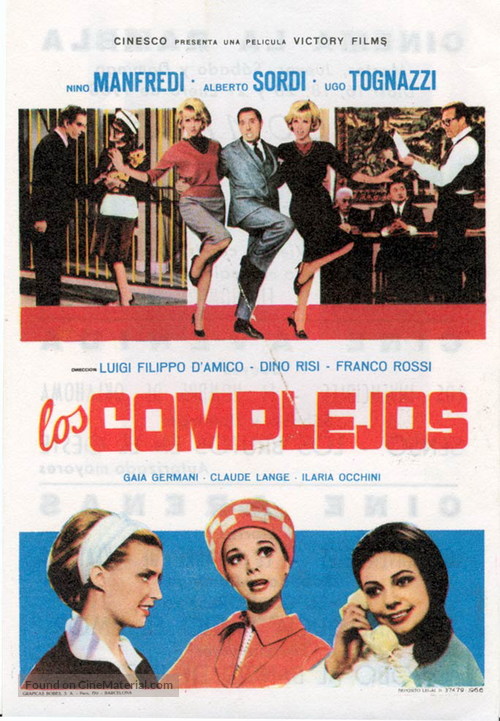 Complessi, I - Spanish Movie Poster
