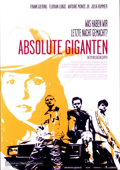 Absolute Giganten - German Movie Poster