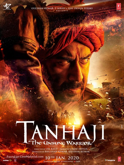 Taanaji: The Unsung Warrior - Indian Movie Poster