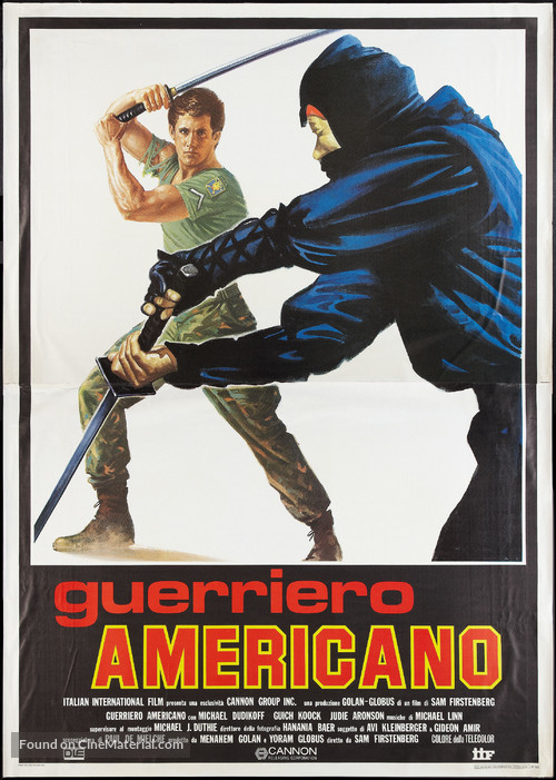 American Ninja - Italian Movie Poster
