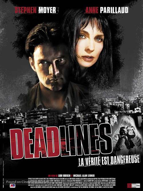 Deadlines - French Movie Poster