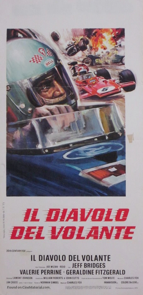 The Last American Hero - Italian Movie Poster