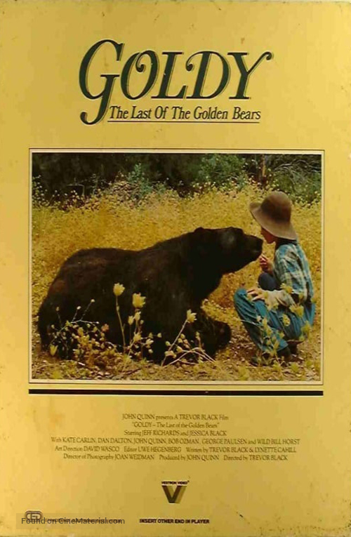 Goldy: The Last of the Golden Bears - Movie Poster