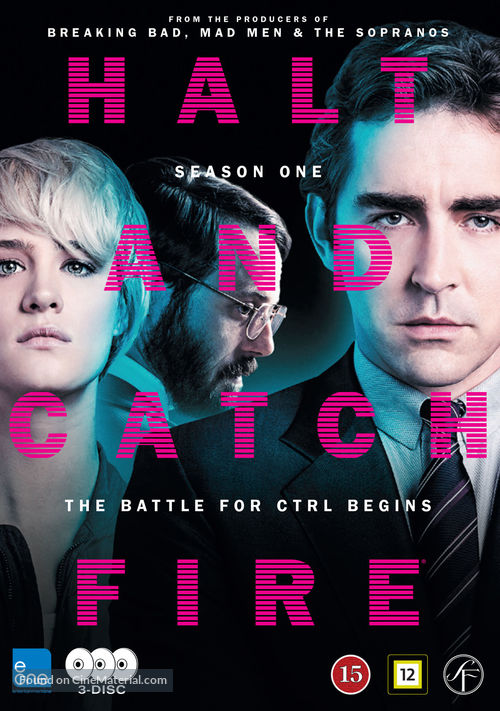 &quot;Halt and Catch Fire&quot; - Danish DVD movie cover