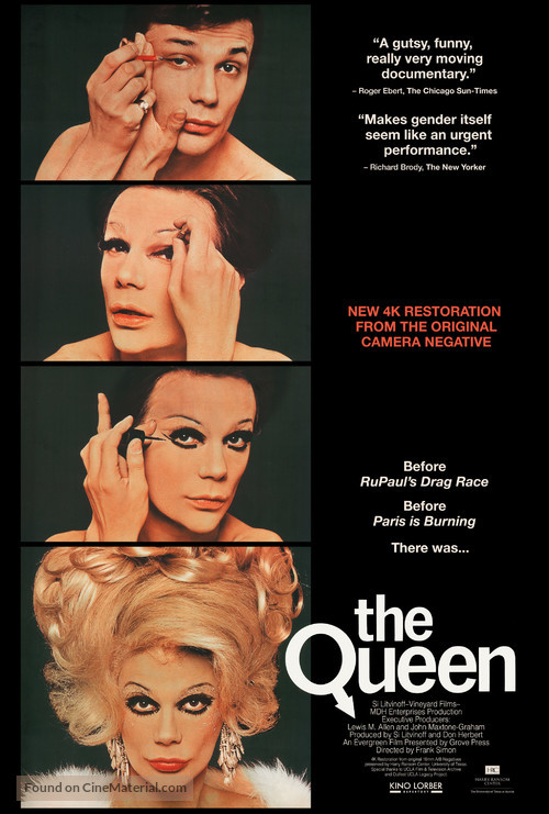 The Queen - Re-release movie poster
