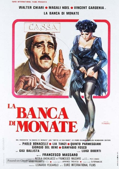 La banca di Monate - Italian Movie Poster
