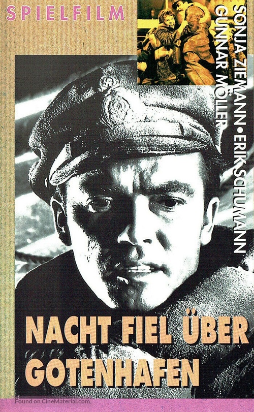 Nacht fiel &uuml;ber Gotenhafen - German VHS movie cover