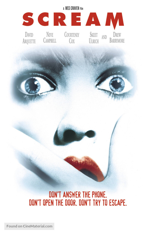 Scream - DVD movie cover