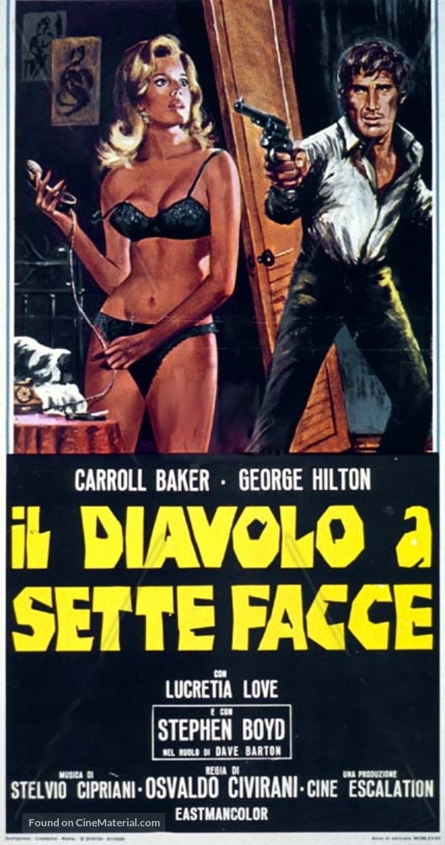 Il diavolo a sette facce - Italian Movie Poster