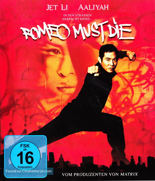 Romeo Must Die - German Movie Cover