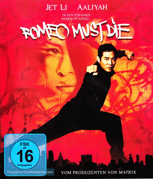 Romeo Must Die - German Movie Cover