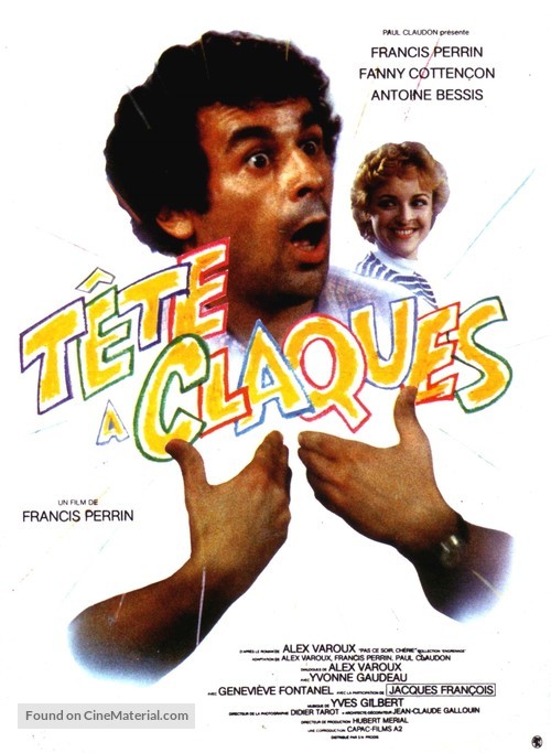 T&ecirc;te &agrave; claques - French Movie Poster