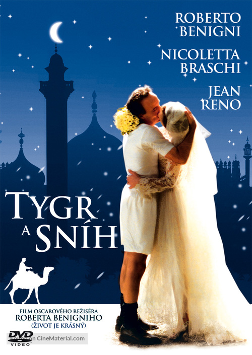 Tigre e la neve, La - Czech DVD movie cover