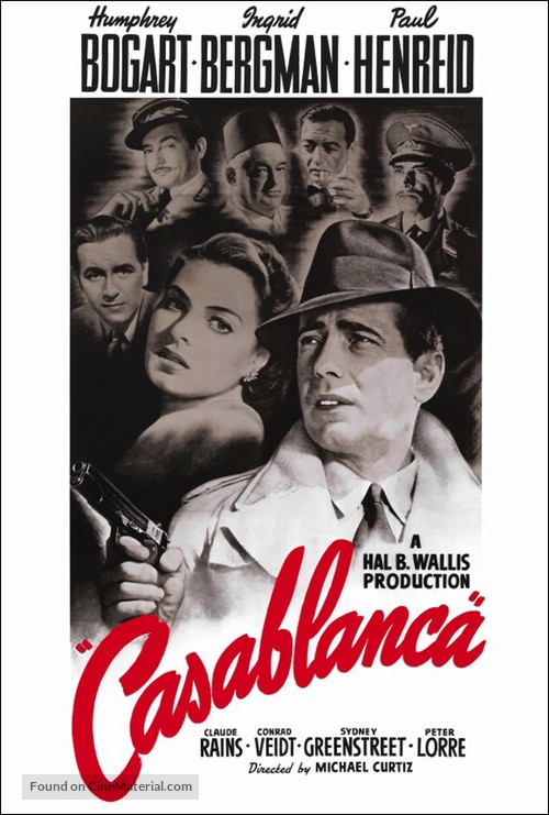 Casablanca - VHS movie cover