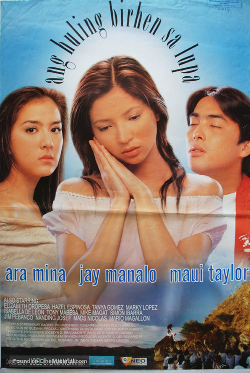 Ang huling birhen sa lupa - Philippine Movie Poster