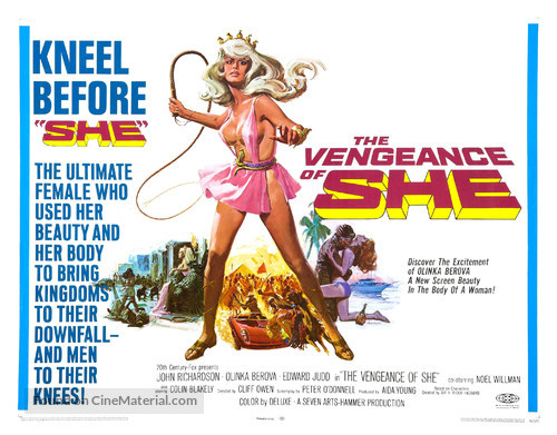 The Vengeance of She - Movie Poster