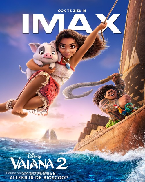 Moana 2 - Dutch Movie Poster