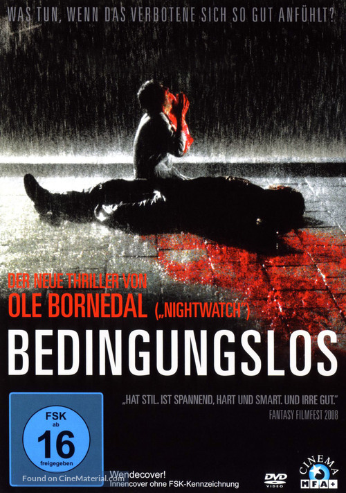 K&aelig;rlighed p&aring; film - German DVD movie cover
