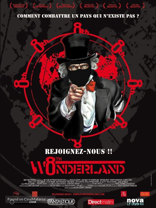 8th Wonderland - French Movie Poster