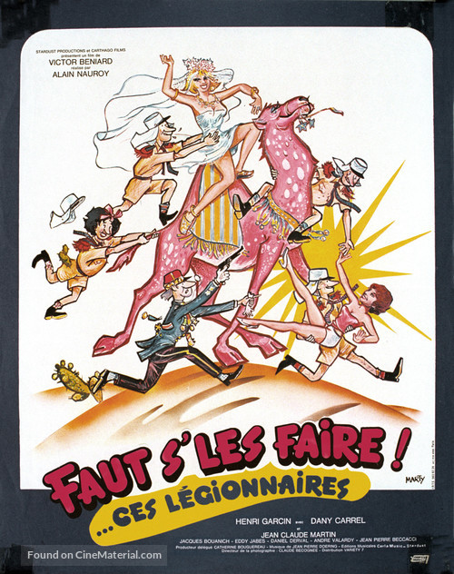 Faut s&#039;les faire!... Ces l&eacute;gionnaires - French Movie Poster