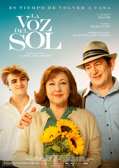 La voz del sol - Spanish Movie Poster