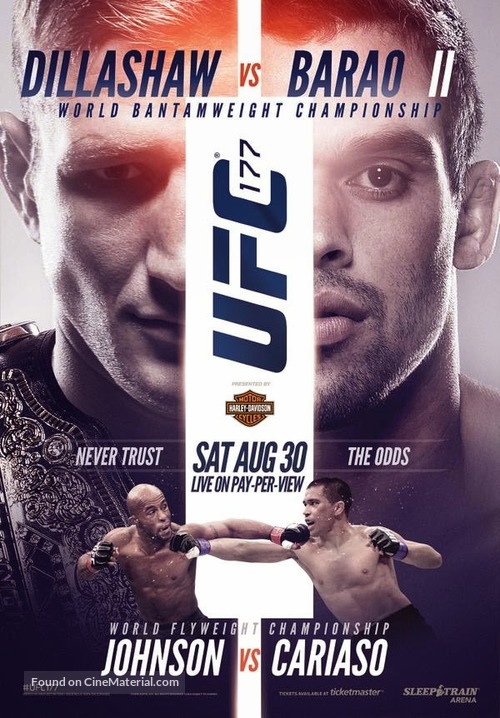 UFC 177: Dillashaw vs. Soto - Movie Poster