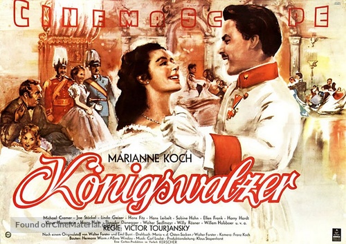 K&ouml;nigswalzer - German Movie Poster