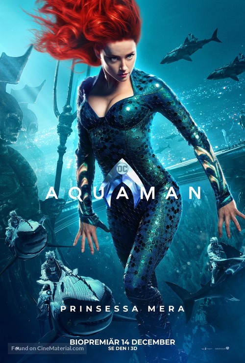 Aquaman - Swedish Movie Poster