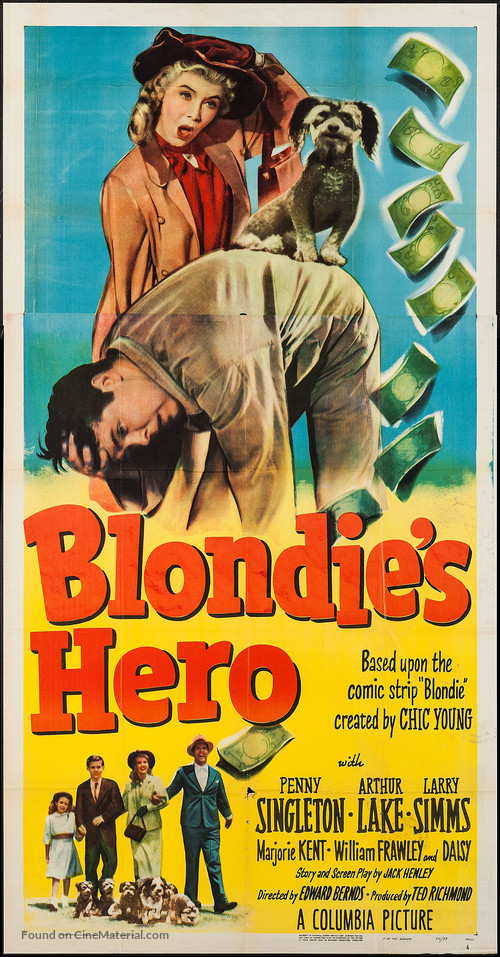 Blondie&#039;s Hero - Movie Poster