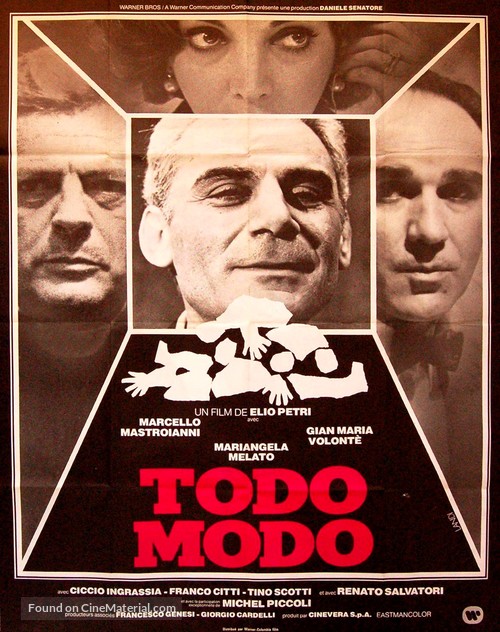 Todo modo - French Movie Poster