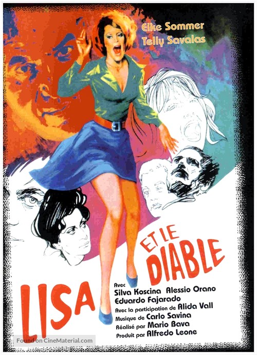 Lisa e il diavolo - French DVD movie cover