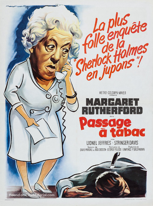Murder Ahoy - French Movie Poster