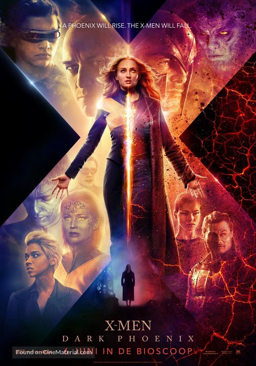 Dark Phoenix - Dutch Movie Poster