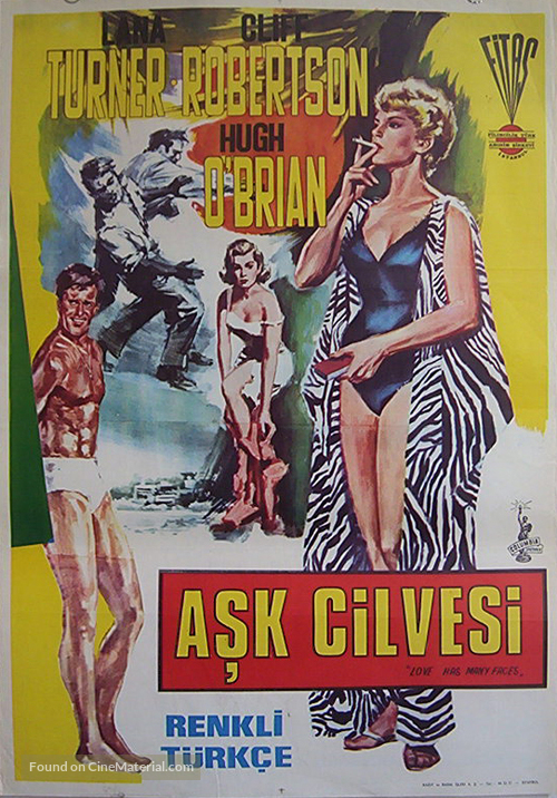 Love Has Many Faces - Turkish Movie Poster