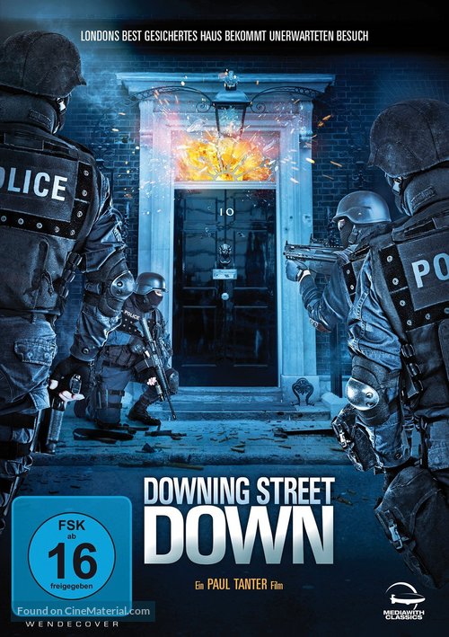 He Who Dares: Downing Street Siege - German DVD movie cover