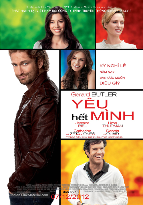 Playing for Keeps - Vietnamese Movie Poster