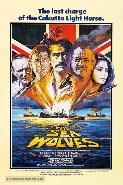 The Sea Wolves - Australian Movie Poster