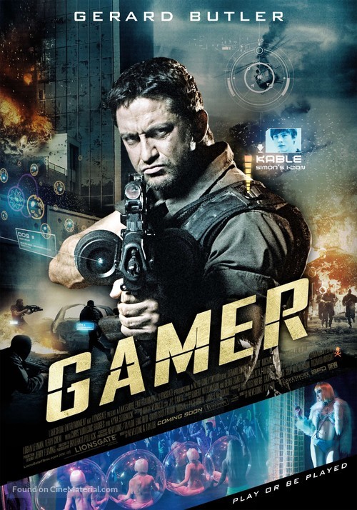 Gamer - Dutch Movie Poster