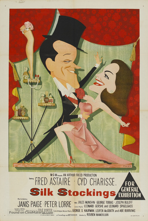 Silk Stockings - Australian Movie Poster