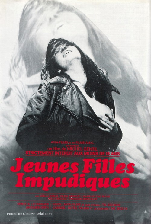 Jeunes filles impudiques - French Movie Poster