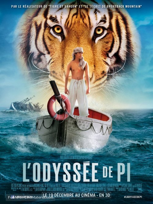 Life of Pi - French Movie Poster